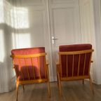 2 X Vintage Fauteuil Mid Century thumbnail 4