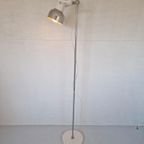 Jaren 60 Wit En Chroom Design Vloerlamp Staff Leuchten thumbnail 4