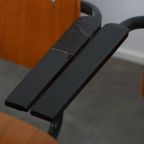 Set Van 6 Vintage Jaren ’60 Dutch Design Marko School/kantine/eetkamerstoelen Met Armleuningen thumbnail 8