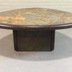 Vintage Fedam Brutalist Design Salontafel thumbnail 16