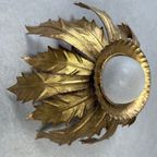 Vintage ‘sunburst’ Plafondlamp thumbnail 4