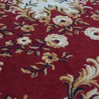 Rood Oosters Vloerkleed Met Onder Andere Gele Bloemen 285x200cm thumbnail 3