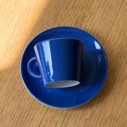 Set Of 2 Cobalt Blue Vintage Cups thumbnail 6