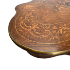 Antiek Franse Louis Xv Stijl Tafel Met Lade, Eind 19e Eeuw thumbnail 11