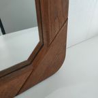 Vintage Jaren 70 Spiegel In Houten Frame thumbnail 5