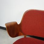 Rare Teak And Oak Bench By Arne Hovmand-olsen For <<<brand>>>, Denmark, 1950s thumbnail 4