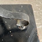 Marble Top Side Table With Sculptural Horn Base thumbnail 3
