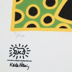 Offset Litho Naar Keith Haring Fertility 21/150 Pop Art Kunstdruk thumbnail 4