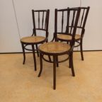 Set Van 3 Thonet-stijl Caféstoelen thumbnail 8