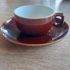 2 Vintage Espresso Kop En Schotels Van Villeroy & Boch Luxembourg thumbnail 3