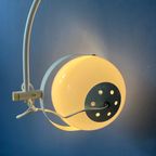 Mid Century Witte Space Age Mushroom Boog Wandlamp thumbnail 5