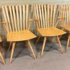 Set Van 5 Deens Design 'mikado' Stoelen, Kvist thumbnail 17