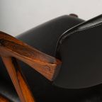 Reupholstered Rosewood Z-chair : No. 42 By Kai Kristiansen 1960s, Set Of 4 thumbnail 8