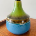 Vintage Tilgmans Tafellamp Groen Blauw thumbnail 4