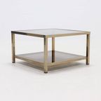 Belgo Chrom 23K Gold Plated Coffee Table 1970S thumbnail 3
