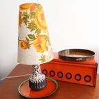 Groot Vintage Bord/Schaal Pottenbakkerij ‘T Vuur, Jaren '70 thumbnail 2