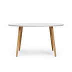 Sofacompany Salontafel Hubert Wit Eiken Ø 90Cm thumbnail 2