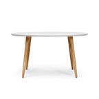 Sofacompany Salontafel Hubert Wit Eiken Ø 90Cm thumbnail 3