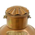 Kleine Scheepslamp Ankerlicht Nautisch Olielamp Rood Koper 23Cm thumbnail 6