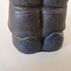 Vintage Tuinkabouter Kabouter Beeldje Rubber Beeld thumbnail 9