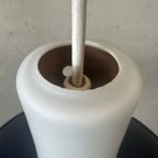 Vintage 1950’s Scandinavische Hanglamp – Opaline thumbnail 4
