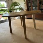 Houten Ronde Eettafel thumbnail 5