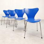 4 Butterfly Chairs By Arne Jacobsen For Fritz Hansen thumbnail 16