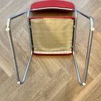Vintage Buisframe Stoelen 6 Stuks thumbnail 9
