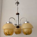 Vintage Murano Hanglamp Mazzega Italiaans Design thumbnail 3