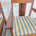 Set 2 Art Deco Fauteuil Amsterdamse School Eiken Ebben ’20 thumbnail 7