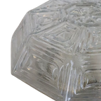 Vintage Nos Hexagon Plafondlamp Plafonniere Glas thumbnail 12
