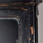 Grote Franse Geëboniseerde Spiegelkast, Circa 1850 thumbnail 12