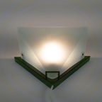 Dijkstra Holland - Fokke Dijkstra - Model Zucca 2 - Wandlamp - Frosted Glass - 80'S thumbnail 5