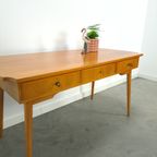 Vintage Fineer Bureau Met Lades thumbnail 13