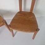 2 Vintage Houten Stoelen thumbnail 3