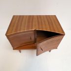 Engels Houten Kastje Met Messing Versiering, 1960'S thumbnail 7