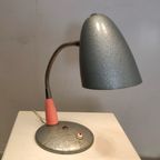 Mid Century Industrial Desk Lamp By Apolinary Galecki For Stoleczne Zaklady Metalowe, 1960S thumbnail 3