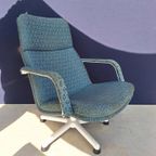 Vintage Design Fauteuils, Leer, Beuken,, Ingmar Relling thumbnail 20
