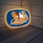 Vintage Kinderkamer Nachtlampje Van Pvc. thumbnail 4