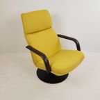 Artifort Draaifauteuil Design Geoffrey Harcourt Yellow thumbnail 7