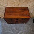 Vintage Ladekast Palissander Fineer Jaren 60 thumbnail 13