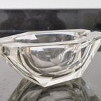 Vintage Val Saint Lambert Kristal Asbak Mid-Century ‘60 thumbnail 8