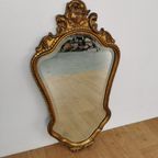 Vintage Barok Rococo Spiegel Kuifspiegel Schouwspiegel 119 thumbnail 6