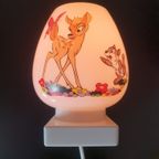 Vintage Disney Bambi Herda Kinderlamp Wandlamp thumbnail 4