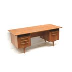 Groot Vintage Directiebureau Uit De Jaren ’70 Van Wk Möbel thumbnail 2