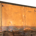 Vintage Schilderij Finn Lorentzen Koper thumbnail 7