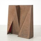 Vintage Gecorrodeerd Lichtobject 67014 thumbnail 2