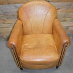 Leren Fauteuil Zware Kwaliteit Schapenleer thumbnail 11