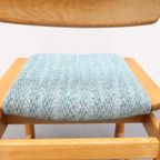 Set Van 4 Eetkamerstoelen Nieuwe Stoffering thumbnail 15