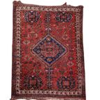 Prachtig Oud Vintage Oosters Vloerkleed Met Voornamelijk Rood Tinten 168x112cm thumbnail 2